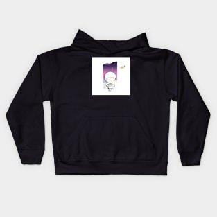 Day-Night Scrolling (color) Kids Hoodie